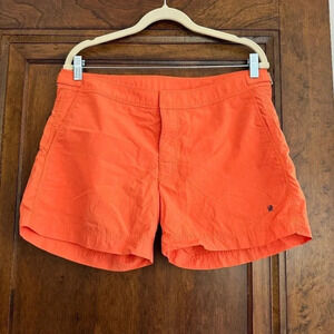 Carolina Herrera Orange Shorts Women's Size Medium M Excellent Condition